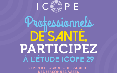 Étude ICOPE 29 : repérer les premiers signes de fragilité chez la personne âgée