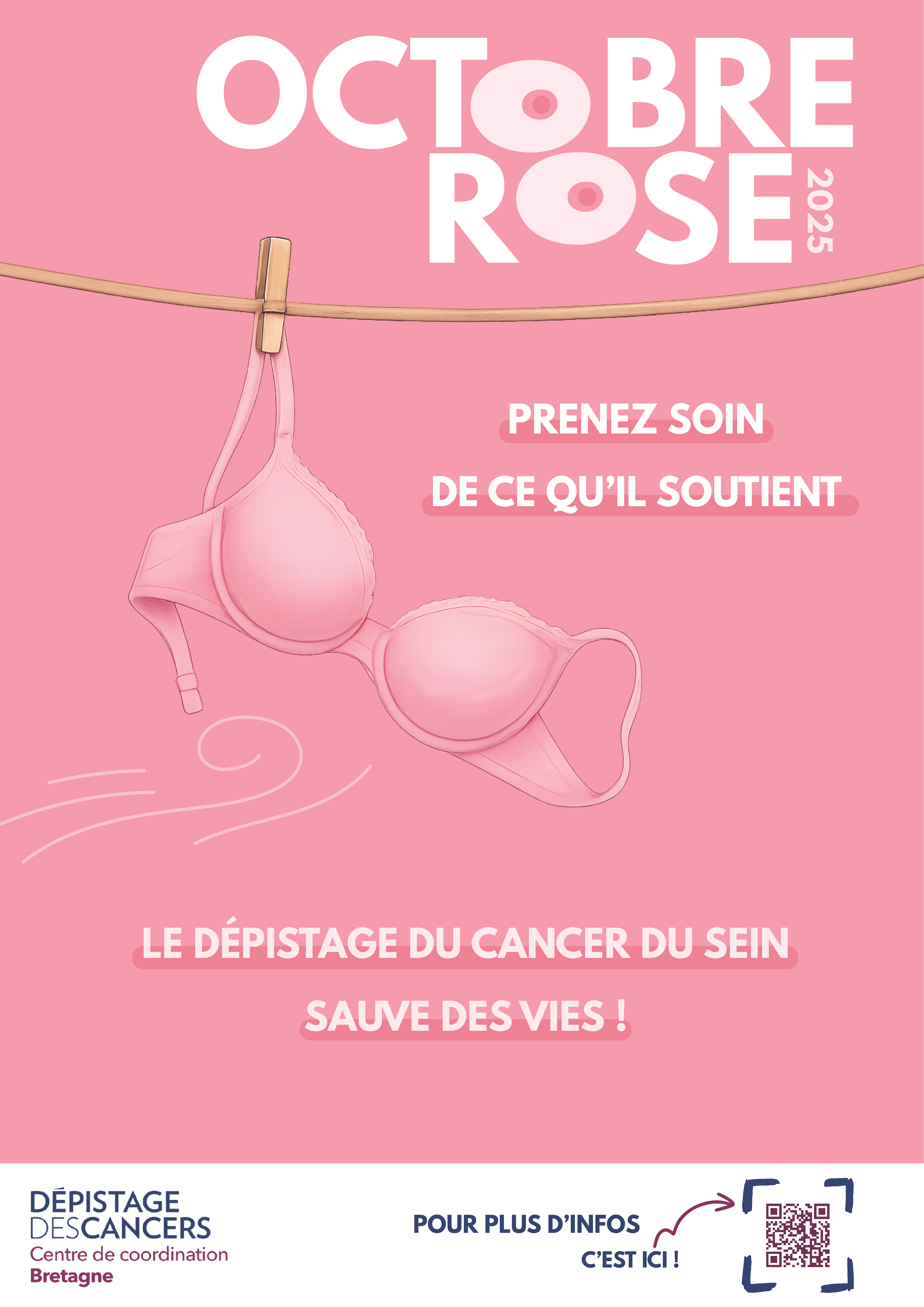 Affiche Octobre rose